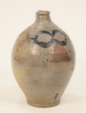 COMMERAW STONEWARE JUG, HAVING