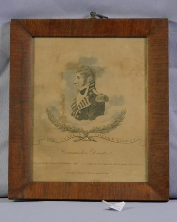 COMMODORE DECATUR BROADSIDE,
