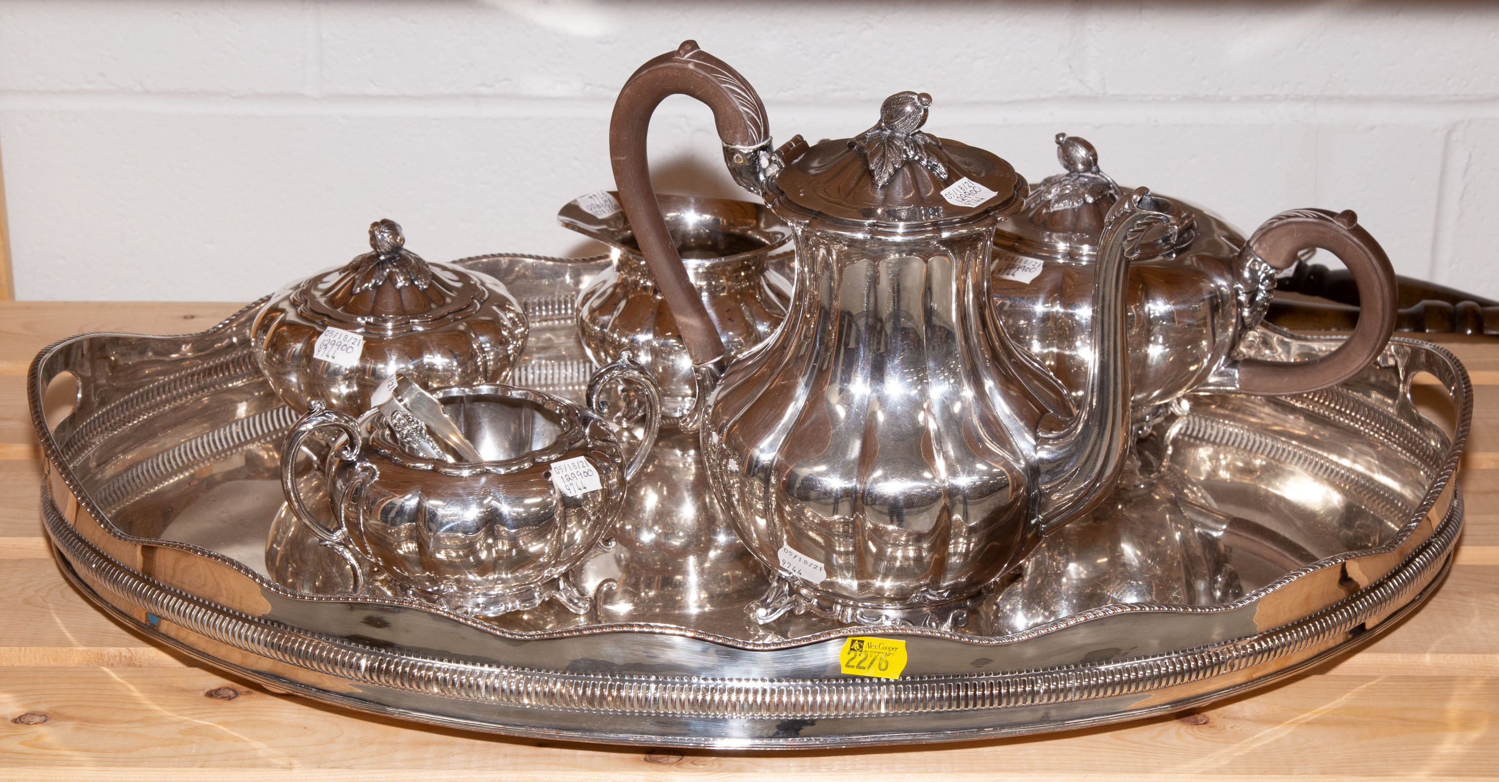 COMMUNITY SILVER PLATED TEA &