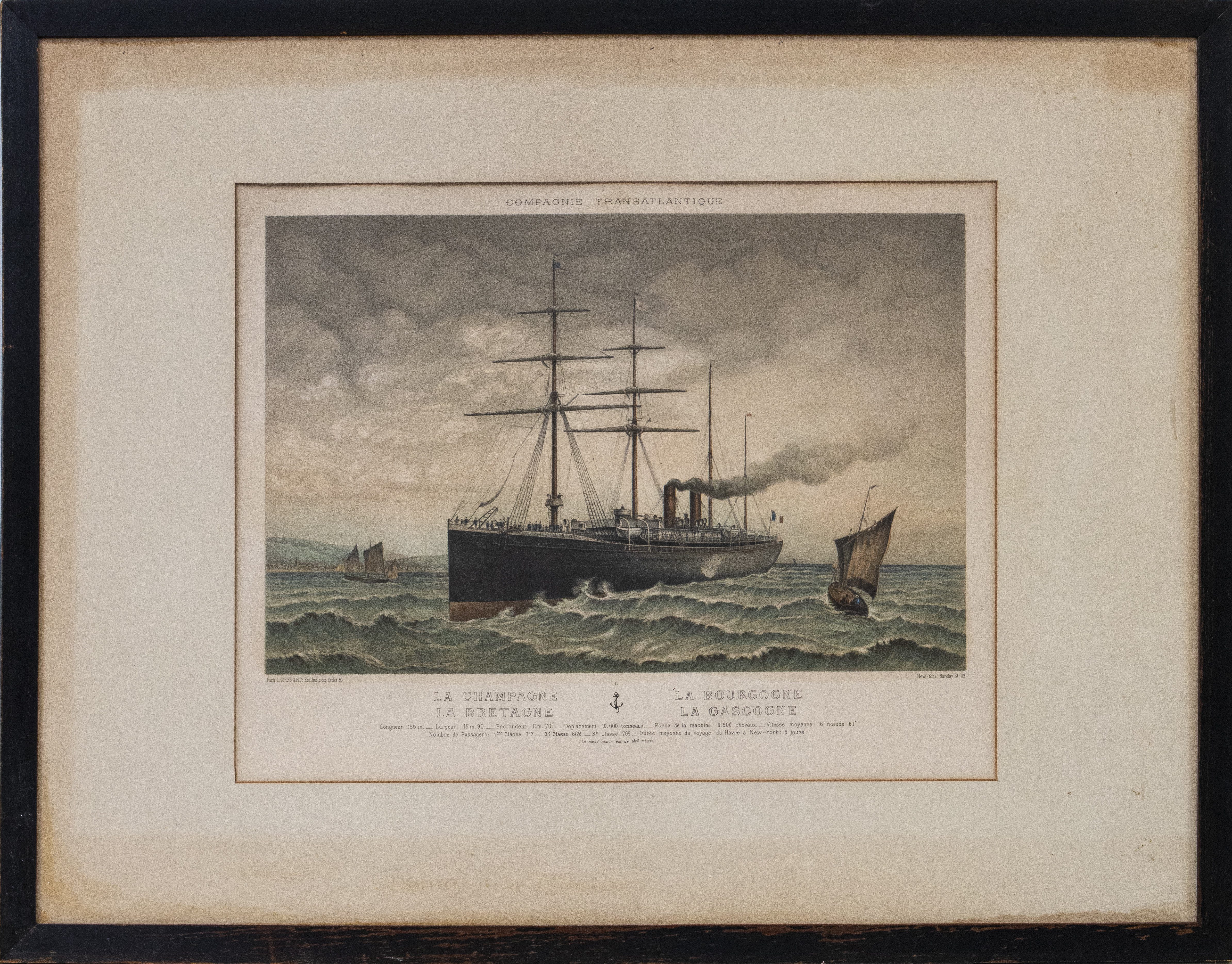 "COMPAGNE TRANSATLANTIQUE"