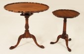 COMPANION PAIR OF PIECRUST TRI