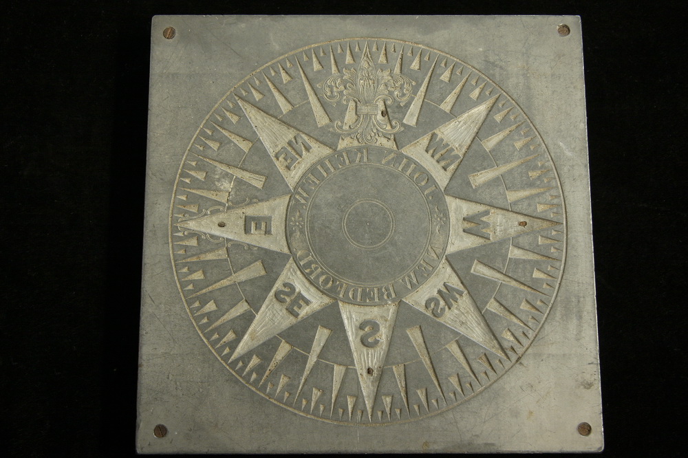 COMPASS ROSE PRINTING BLOCK -