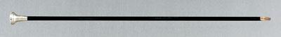 Compass walking stick, black