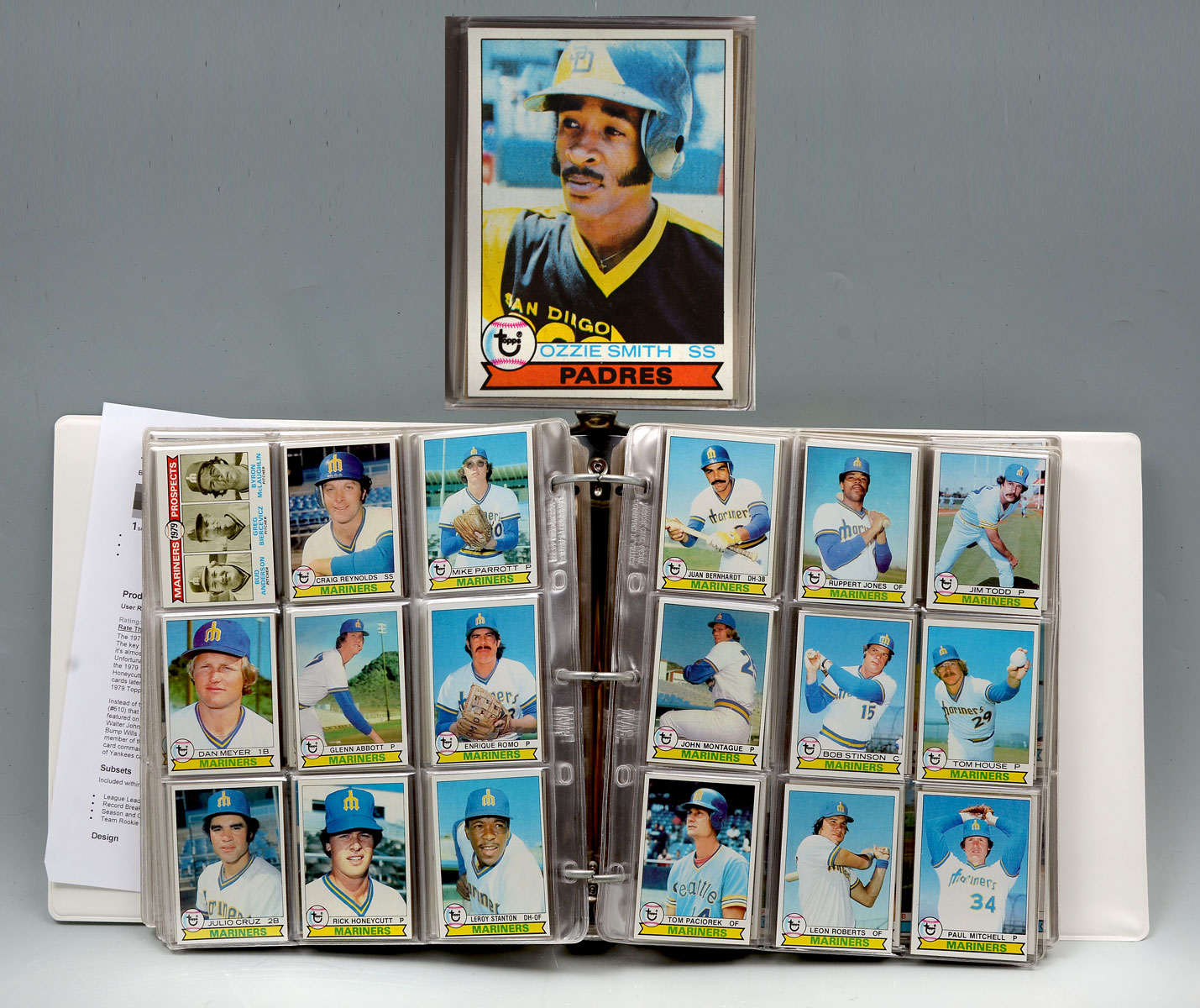 COMPLETE 1979 TOPPS BASEBALL CARD