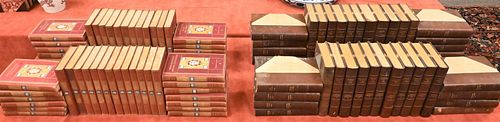 COMPLETE 50 VOLUME LEATHERBOUND SET