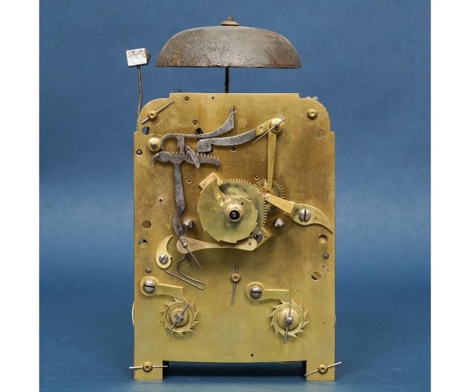 Complete English bracket clock,18th