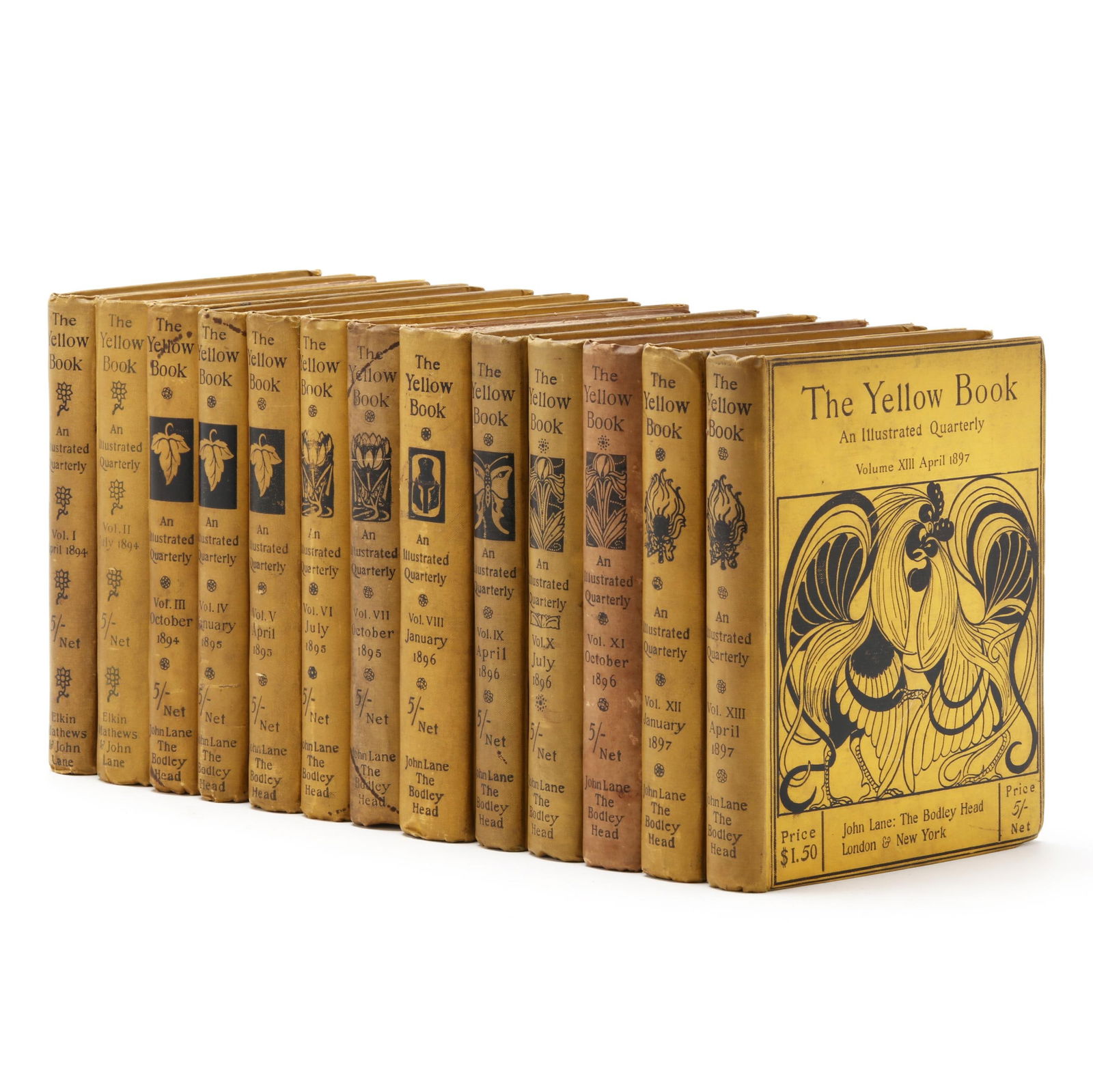 COMPLETE SET OF  THE YELLOW BOOK: