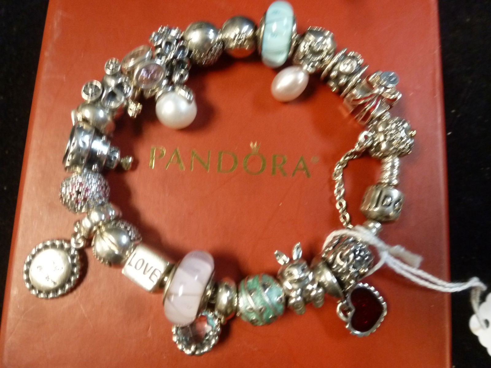 COMPLETED STERLING SILVER PANDORA