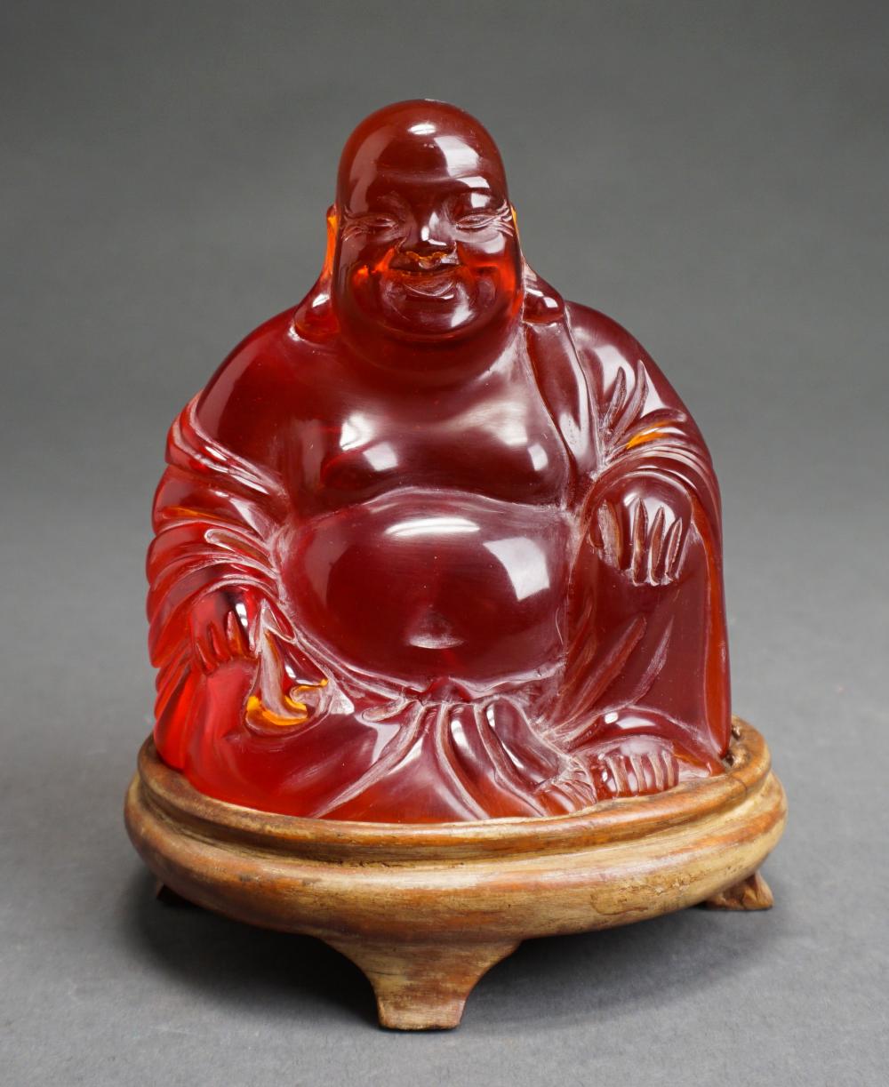 COMPOSITE FIGURE OF SEATED BUDDHA
