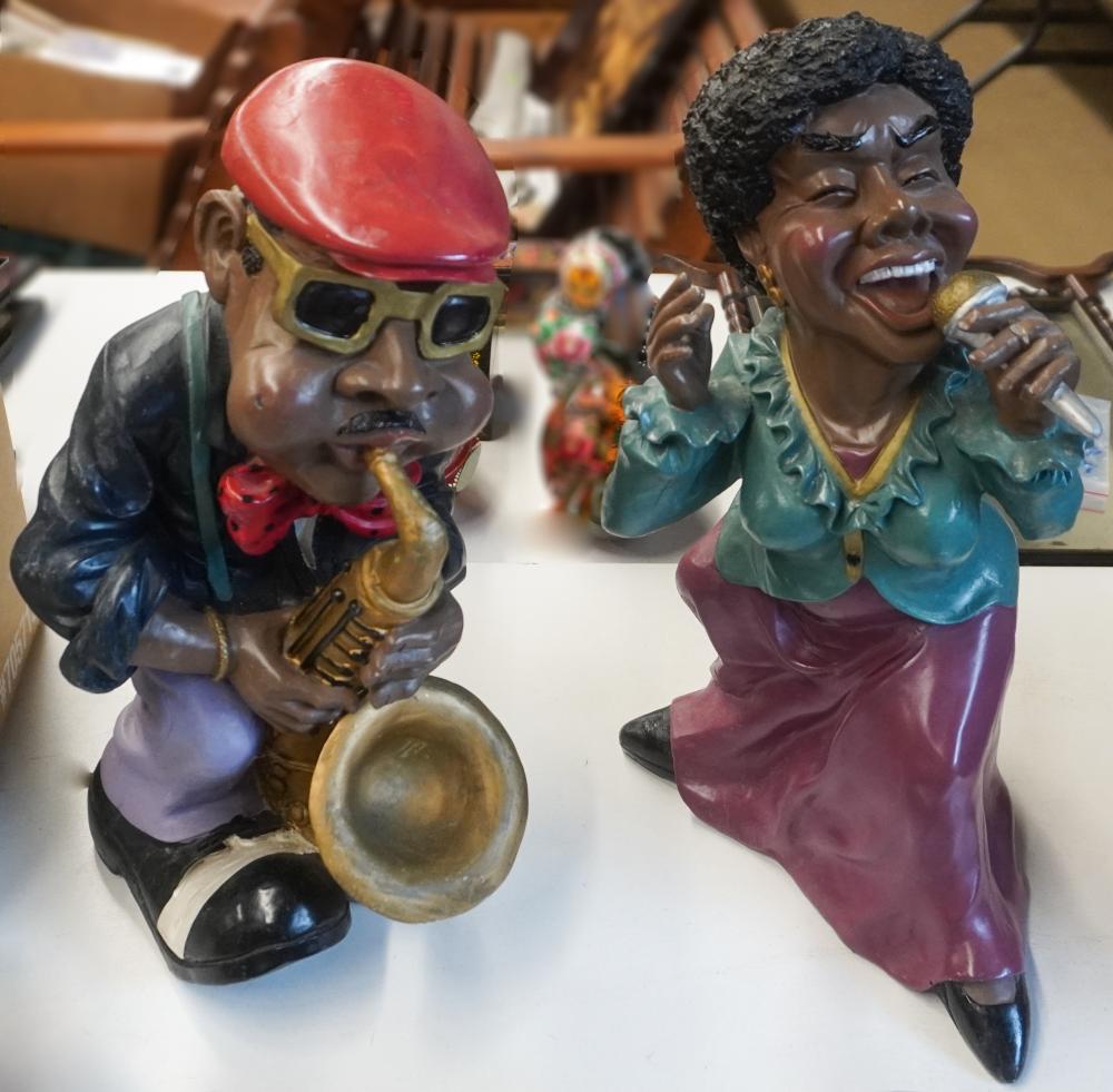 COMPOSITE FIGURES OF SAXOPHONIST