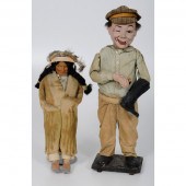 Composition Character Dolls On