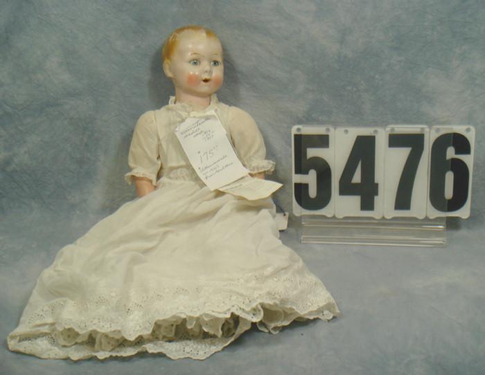 Composition Doll, 15 inches tall,