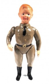 COMPOSITION DOLL IN US ARMY WW
