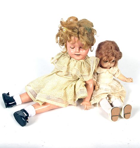 COMPOSITION DOLL LOTShirley