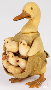 COMPOSITION DUCK AND CHICKS CA