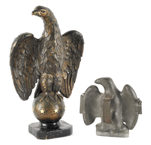 Composition eagle together with a