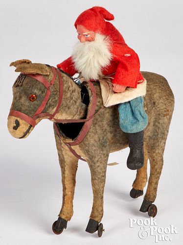 COMPOSITION SANTA CLAUS RIDING A