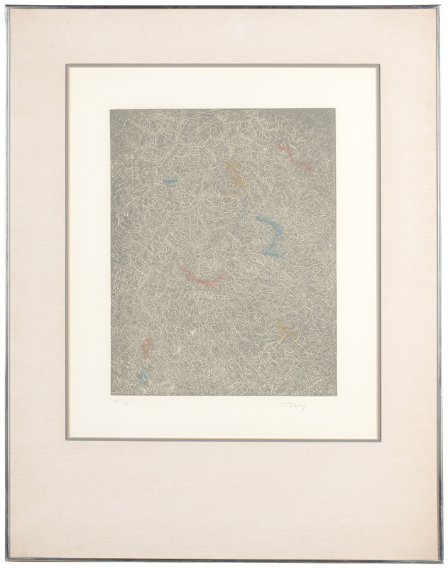 Composition signed in pencil
