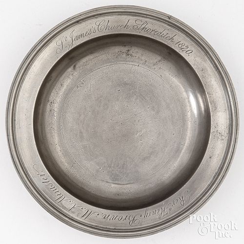 COMPTON, LONDON, PEWTER DEEP