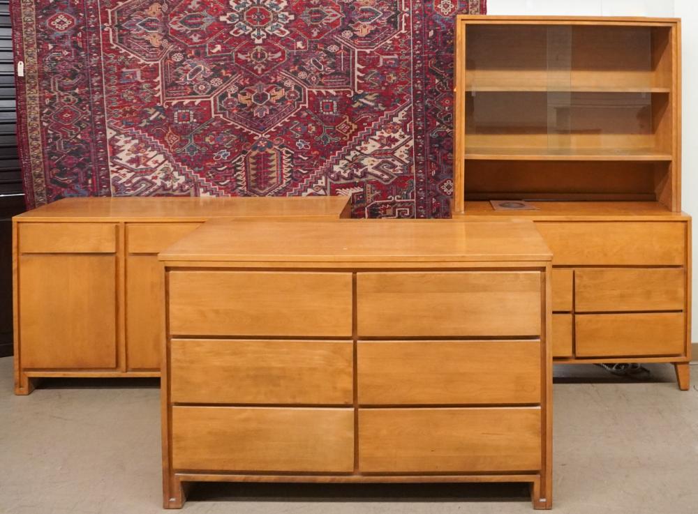 CONANT BALL MAPLE HUTCH CABINET,