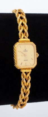 CONCORD 14K YELLOW GOLD WATCH
