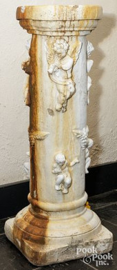 CONCRETE GARDEN PEDESTAL<br>Pa
