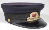 CONDUCTOR'S CAP PENN CENTRAL R