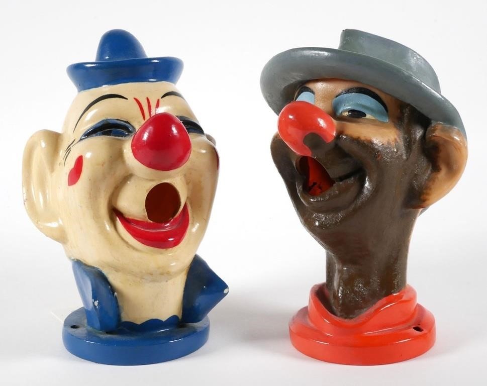 CONEY ISLAND CARNIVAL CLOWN WATER