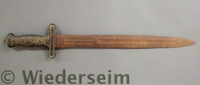 Confederate brass and iron foot