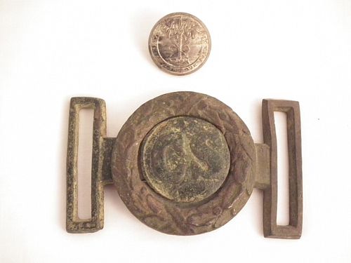 CONFEDERATE BUCKLE & SO. CAROLINA