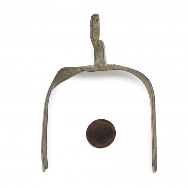 CONFEDERATE CAVALRY COAT BUTTON AND