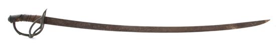 Confederate Cavalry saber belonging