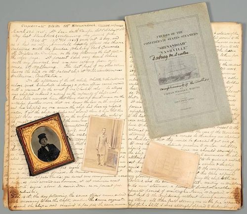 CONFEDERATE CSS SHENANDOAH DIARY
