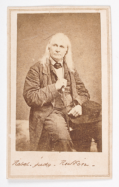 Confederate Edmund Ruffin CDV