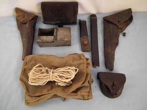 CONFEDERATE FIELD GEARLot of