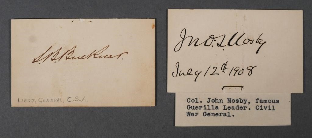 CONFEDERATE OFFICER SIGNED
