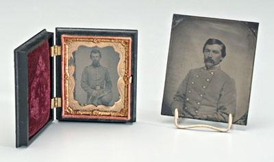 Confederate soldier ambrotype,