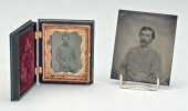 Confederate soldier ambrotype,
