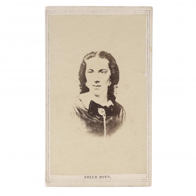 CONFEDERATE SPY BELLE BOYD CARTE DE