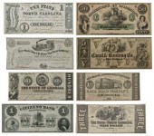 Confederate state currency col