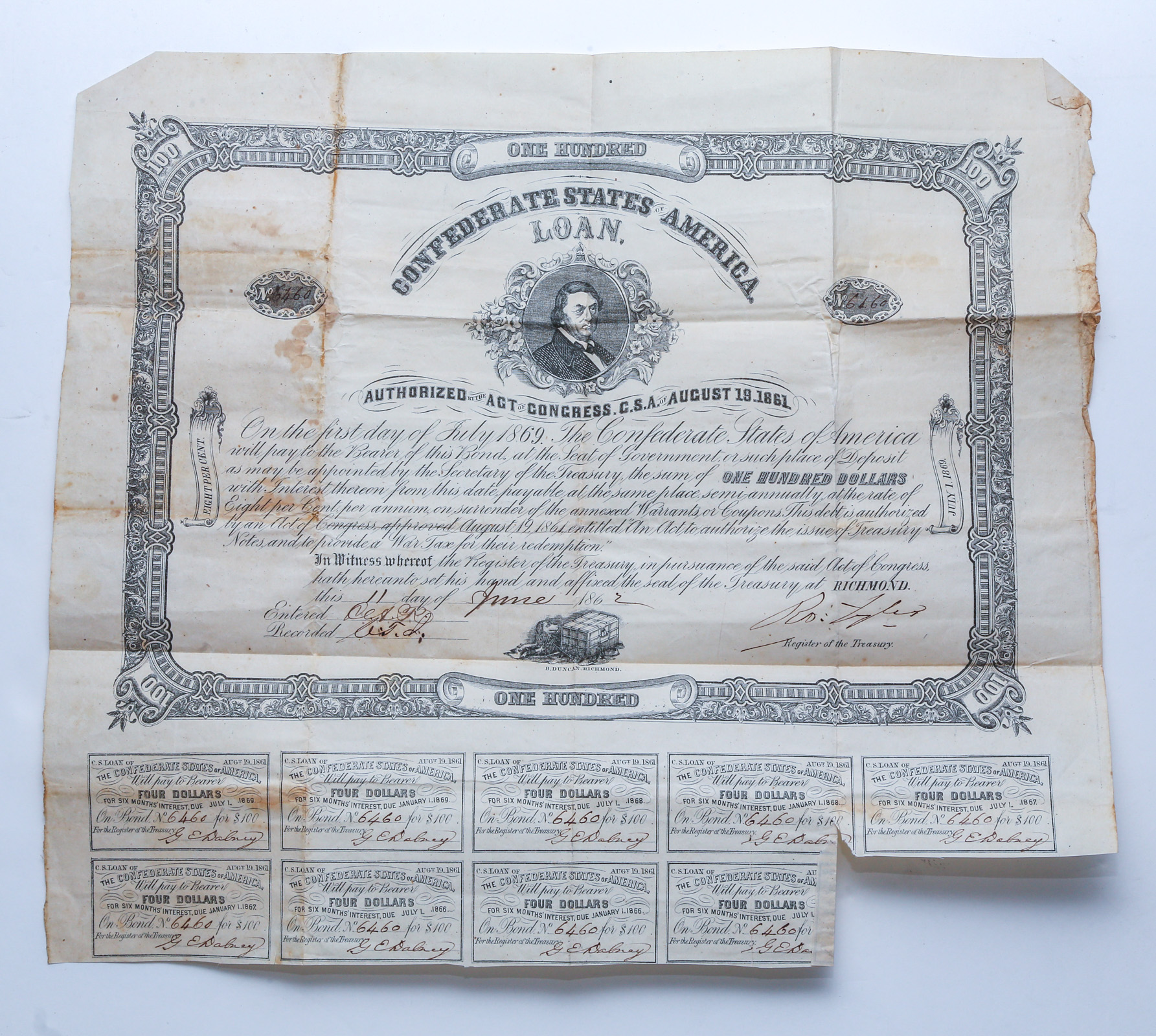 CONFEDERATE STATES OF AMERICA