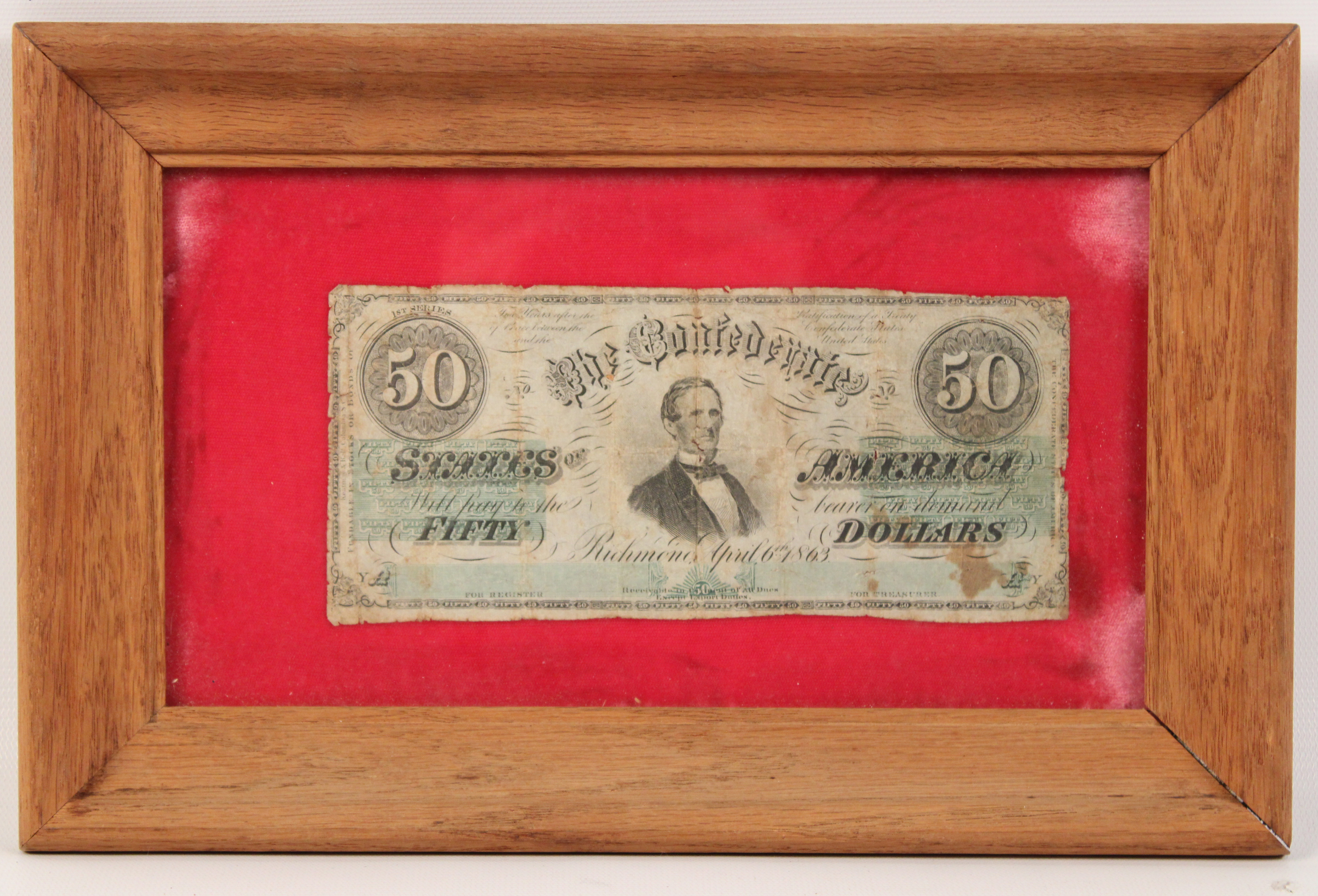 CONFEDERATE STATES OF AMERICA 50