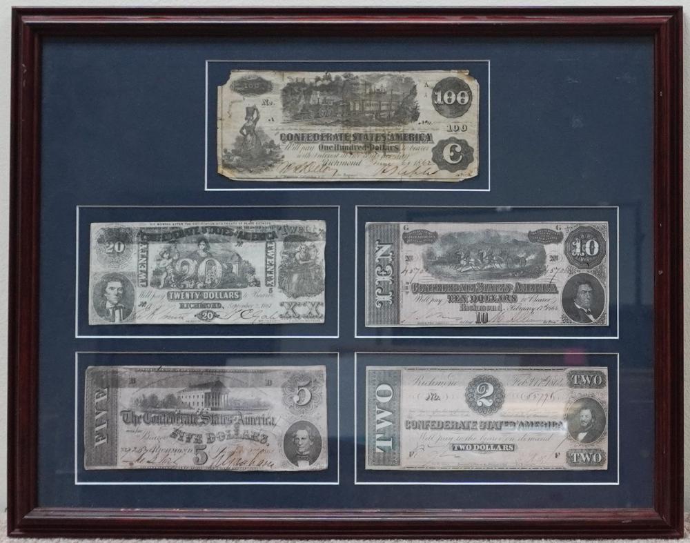 CONFEDERATE TWO, FIVE, TEN,
