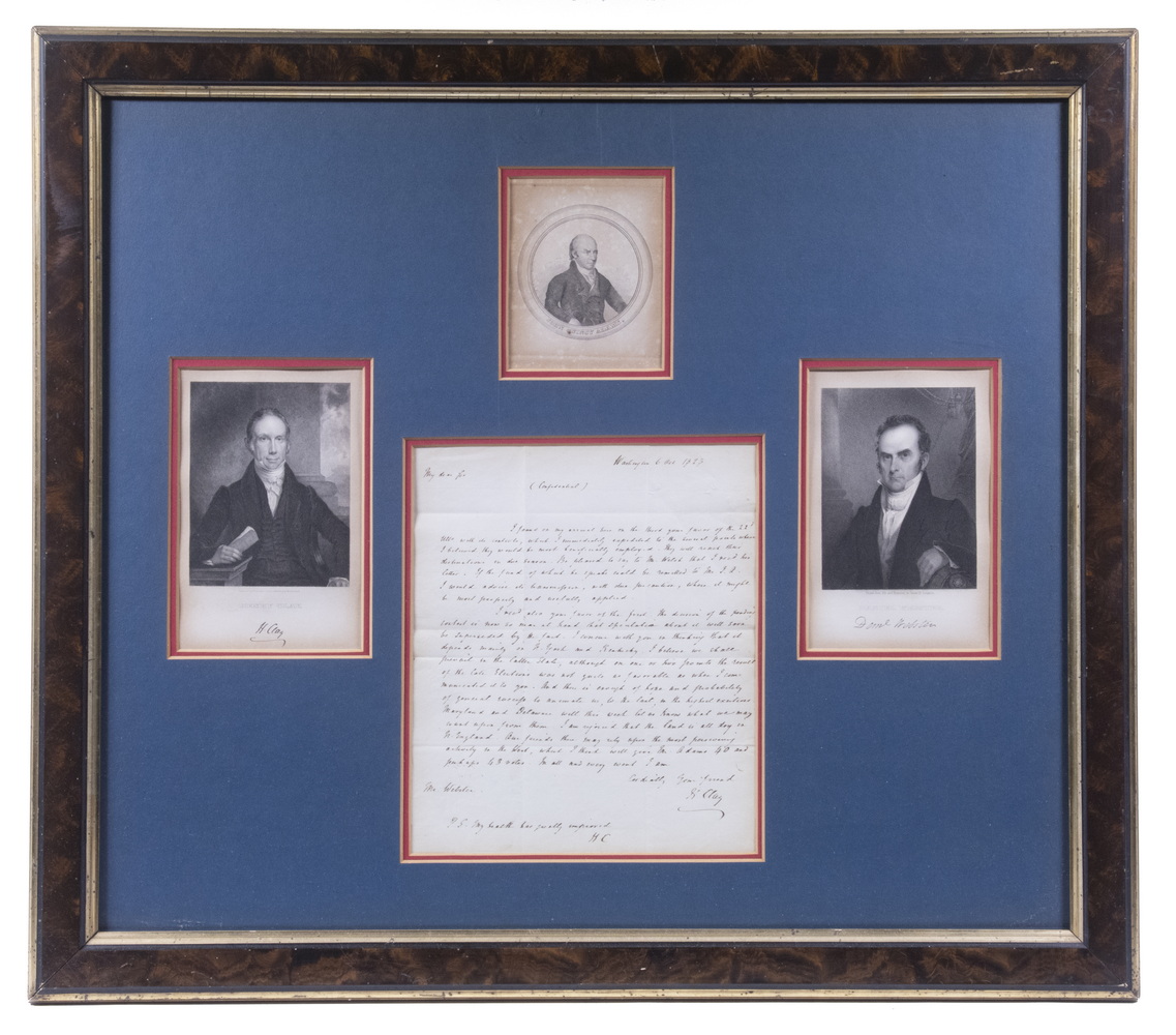 CONFIDENTIAL ALS HENRY CLAY TO