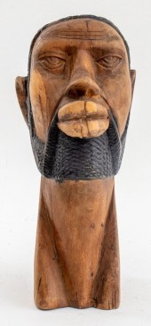 CONGOLESE ETHNOGRAPHIC BUST OF