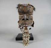 CONGOLESE WOODEN MASK, 20TH CE