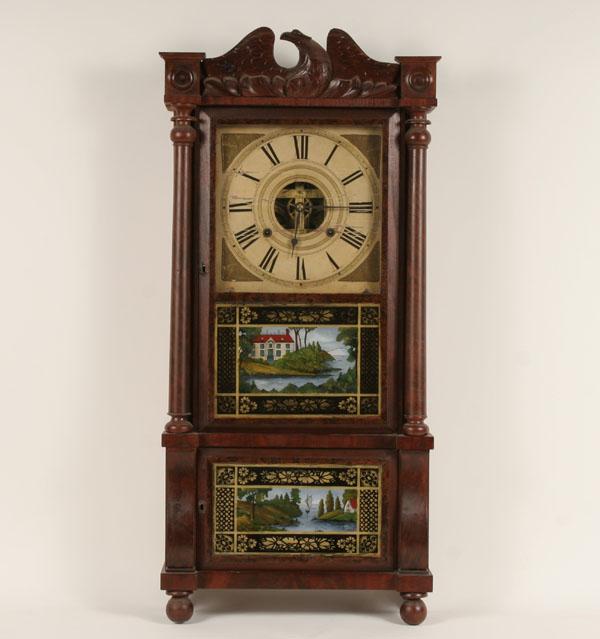 Conn. Empire mantle clock; Birge