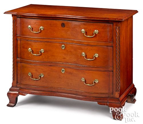 CONNECTICUT CHIPPENDALE CHERRY