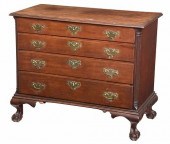 CONNECTICUT CHIPPENDALE CHERRY