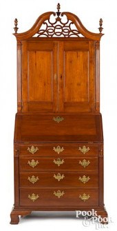 CONNECTICUT CHIPPENDALE CHERRY